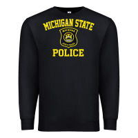Black michigan state police Premium Sweatshirt - linhVisuals