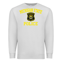Dove Grey michigan state police Premium Sweatshirt - linhVisuals