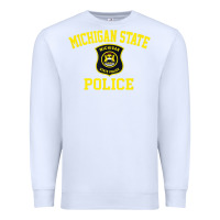 White michigan state police Premium Sweatshirt - linhVisuals