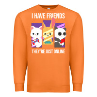 Carrot i have friends they are just online Premium Sweatshirt - linhVisuals