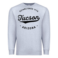 Heather Grey classic retro vintage tucson arizona 1775 usa gift sweatshirt Premium Sweatshirt - linhVisuals