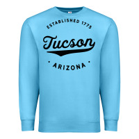 Ocean Blue classic retro vintage tucson arizona 1775 usa gift sweatshirt Premium Sweatshirt - linhVisuals