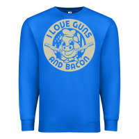 True Royal i love guns bacon pork pig funny gun Premium Sweatshirt - linhVisuals