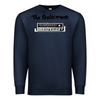 Navy radio the replacements Premium Sweatshirt - linhVisuals