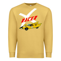 Antique Gold racer x Premium Sweatshirt - linhVisuals