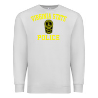 Dove Grey virginia state police Premium Sweatshirt - linhVisuals