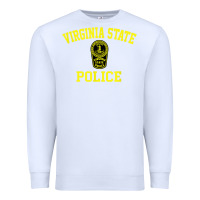 White virginia state police Premium Sweatshirt - linhVisuals