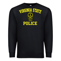 Black virginia state police Premium Sweatshirt - linhVisuals