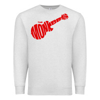 Oatmeal Heather red monkees Premium Sweatshirt - linhVisuals