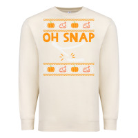 Sandshell oh snap turkey wishbone funny ugly Premium Sweatshirt - linhVisuals