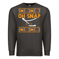 Smoke oh snap turkey wishbone funny ugly Premium Sweatshirt - linhVisuals