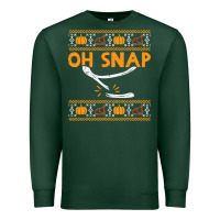 Sports Green oh snap turkey wishbone funny ugly Premium Sweatshirt - linhVisuals