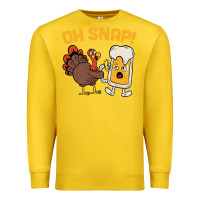 Lemon oh snap thanksgiving cute turkey day Premium Sweatshirt - linhVisuals
