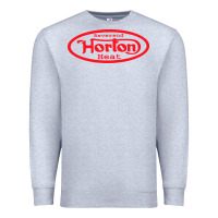 Heather Grey reverend horton heat Premium Sweatshirt - linhVisuals