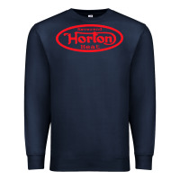 Navy reverend horton heat Premium Sweatshirt - linhVisuals