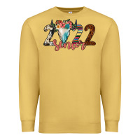 Antique Gold 2022 senior bull skull Premium Sweatshirt - JahusDesignShop