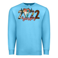 Ocean Blue 2022 senior bull skull Premium Sweatshirt - JahusDesignShop