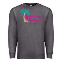 Charcoal Heather bahama breeze Premium Sweatshirt - linhVisuals