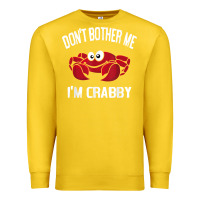 Lemon don't bother me i'm crabby Premium Sweatshirt - linhVisuals