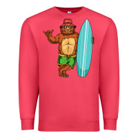 Cardinal surfing premium Premium Sweatshirt - linhVisuals