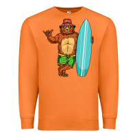 Carrot surfing premium Premium Sweatshirt - linhVisuals