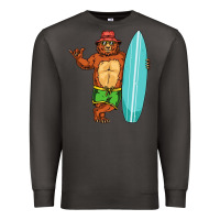 Smoke surfing premium Premium Sweatshirt - linhVisuals
