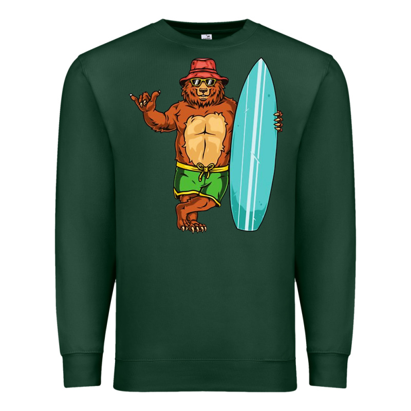 Surfing Premium Premium Sweatshirt by linhVisuals | Teevron
