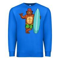 True Royal surfing premium Premium Sweatshirt - linhVisuals