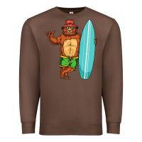 Chestnut surfing premium Premium Sweatshirt - linhVisuals