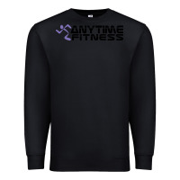 Black anytime fitness leg day Premium Sweatshirt - linhVisuals