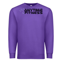 Purple anytime fitness leg day Premium Sweatshirt - linhVisuals