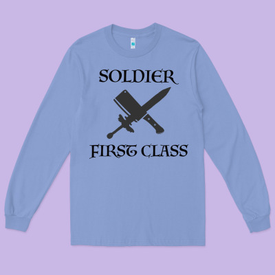 Soldier First Class Long Sleeve Tee Designed By Bettercallsaul