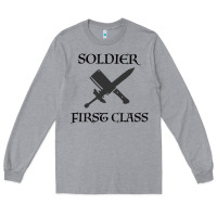 Heather Grey Soldier First Class Long Sleeve Tee - Bettercallsaul