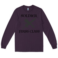 Plum Soldier First Class Long Sleeve Tee - Bettercallsaul
