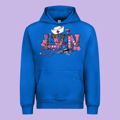 Valentines Day Lvn Urban Hoodie Designed By Ranaportraitstore