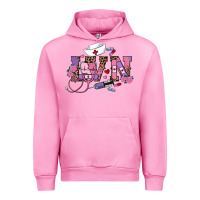 Fuchsia Pink valentines day lvn Urban Hoodie - RanaPortraitStore