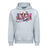 Heather Grey valentines day lvn Urban Hoodie - RanaPortraitStore