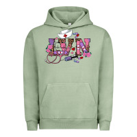 Pigment Oil Green valentines day lvn Urban Hoodie - RanaPortraitStore