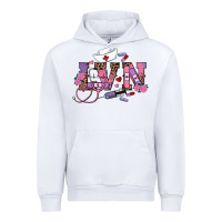 White valentines day lvn Urban Hoodie - RanaPortraitStore