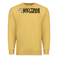 Antique Gold anytime fitness leg day Premium Sweatshirt - linhVisuals