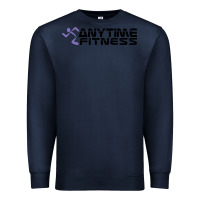 Navy anytime fitness leg day Premium Sweatshirt - linhVisuals
