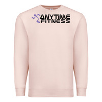 Pale Pink anytime fitness leg day Premium Sweatshirt - linhVisuals