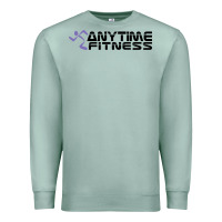 Seafoam anytime fitness leg day Premium Sweatshirt - linhVisuals