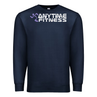 Navy anytime fitness leg day Premium Sweatshirt - linhVisuals