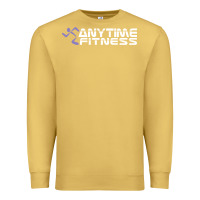 Antique Gold anytime fitness leg day Premium Sweatshirt - linhVisuals