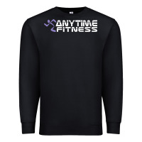 Black anytime fitness leg day Premium Sweatshirt - linhVisuals