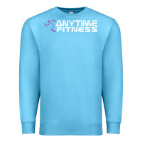 Ocean Blue anytime fitness leg day Premium Sweatshirt - linhVisuals