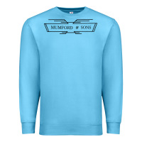 Ocean Blue mumford and sons merch Premium Sweatshirt - linhVisuals