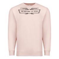 Pale Pink mumford and sons merch Premium Sweatshirt - linhVisuals