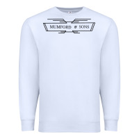 White mumford and sons merch Premium Sweatshirt - linhVisuals